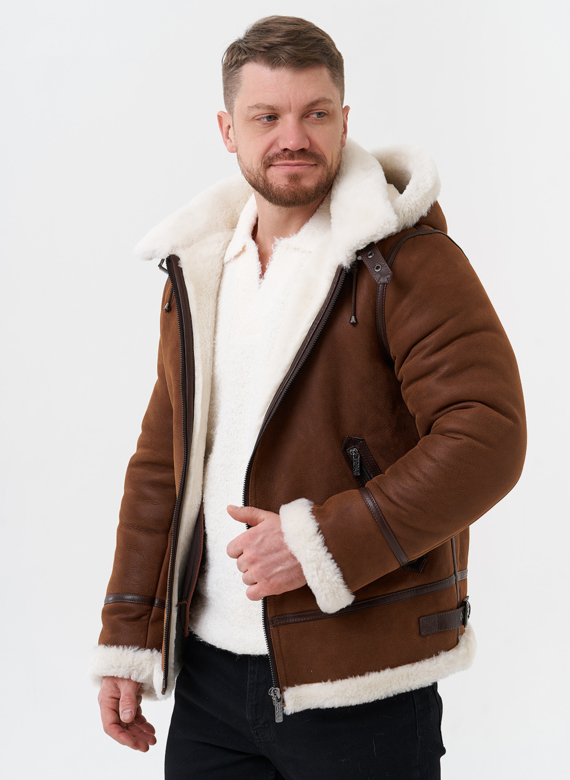 Мужская дубленка