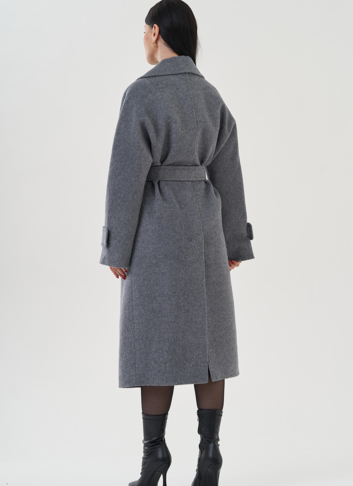 Пальто женское с английским воротником