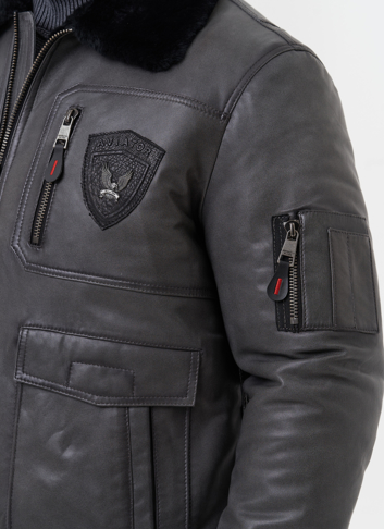 Мужская дубленка 